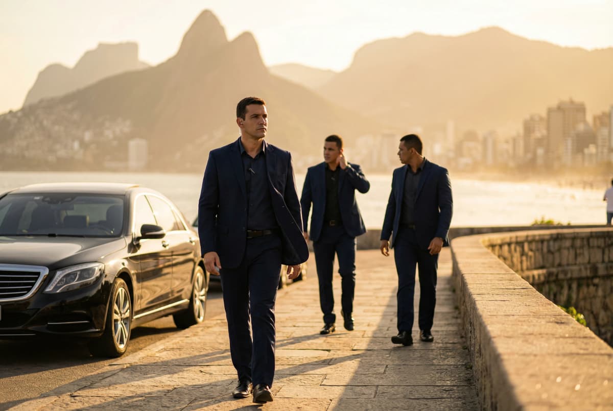 Professional executive protection in Rio de Janeiro - Specialized agents