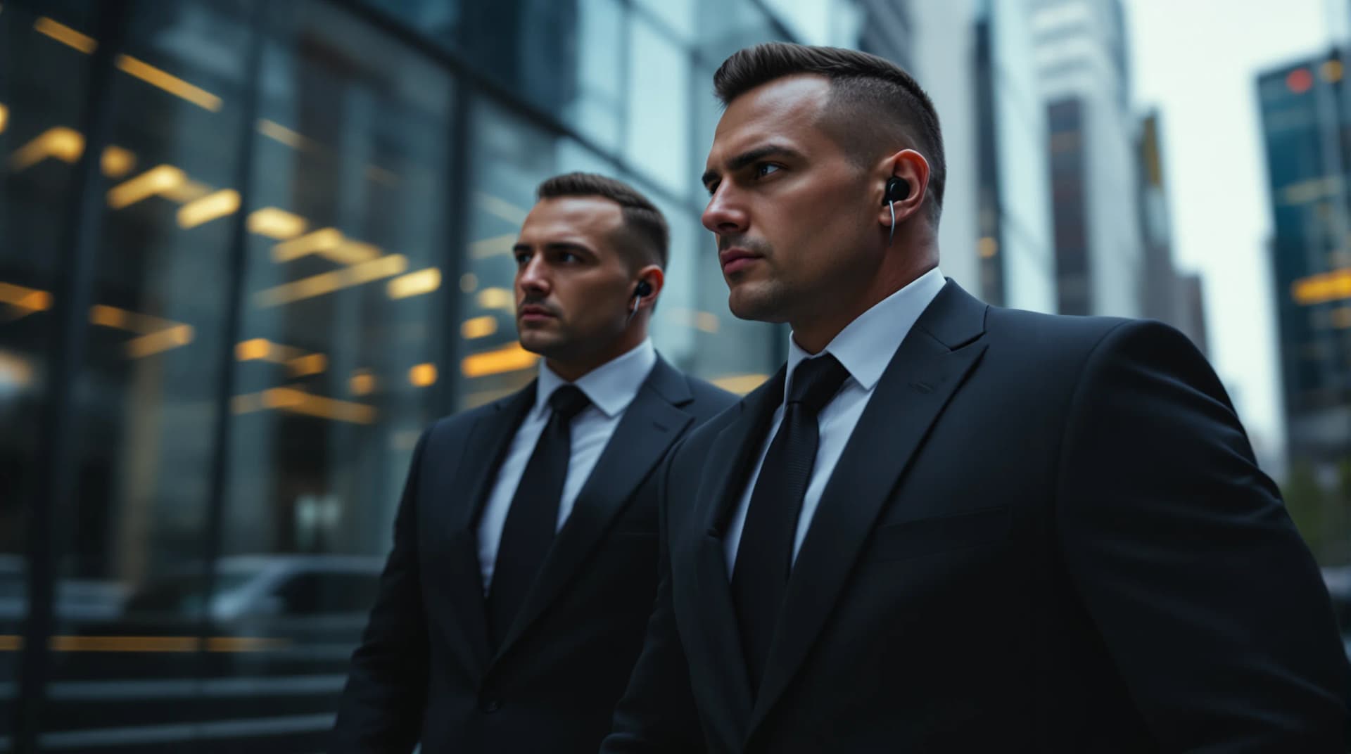 Professional bodyguards providing close protection in São Paulo