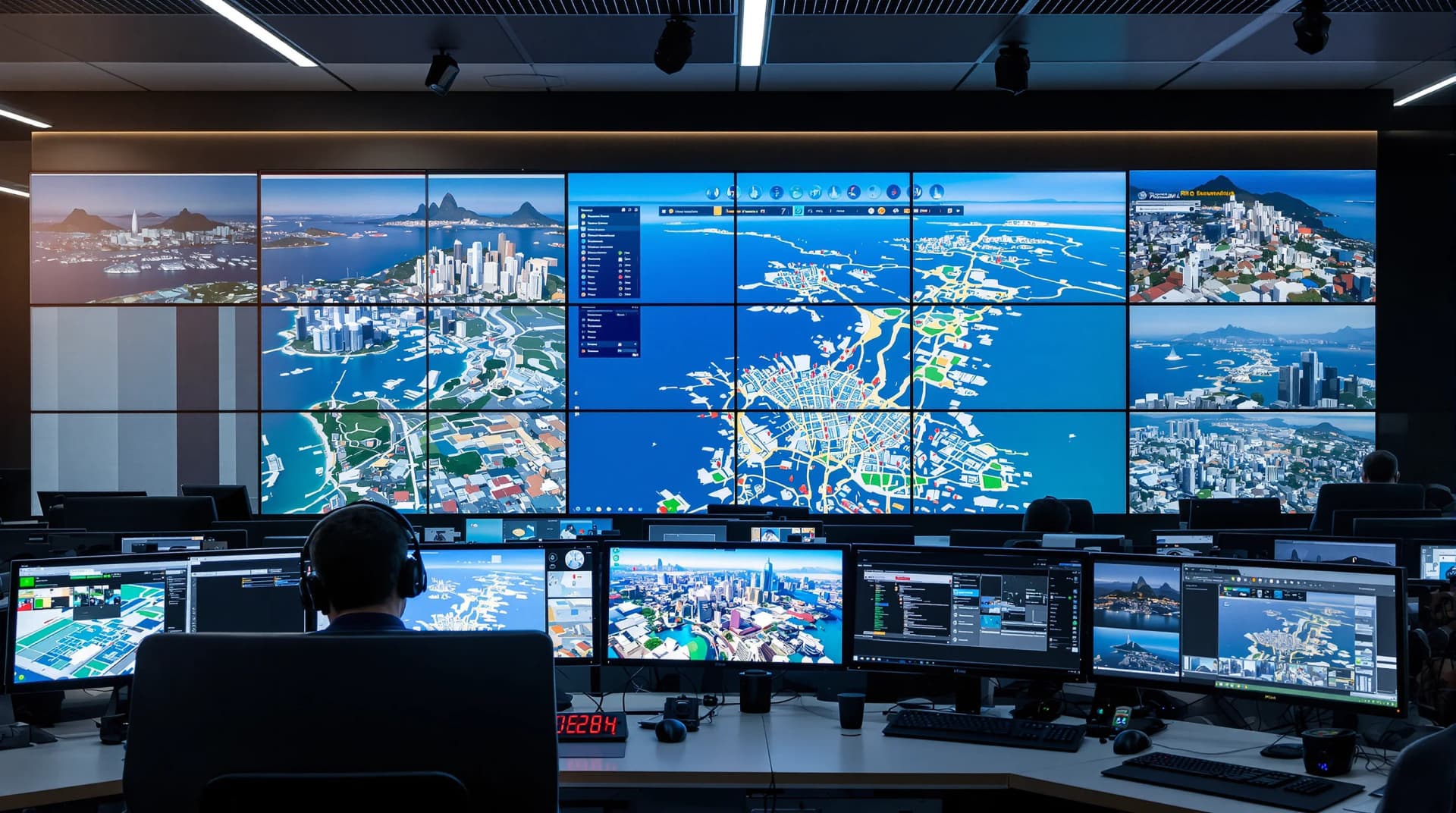 Security operations center monitoring São Paulo